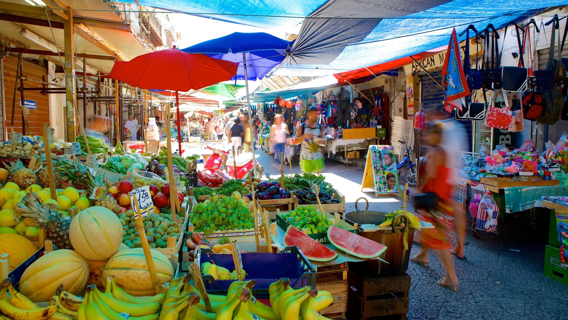 Mercato di Ballarò a Palermo — Capaci (Sicilia)